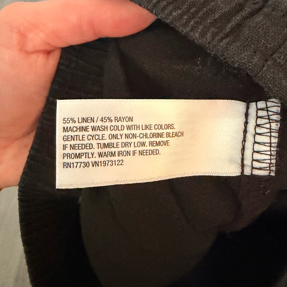 Universal Thread Black Drawstring-Look Elastic Wa… - image 5